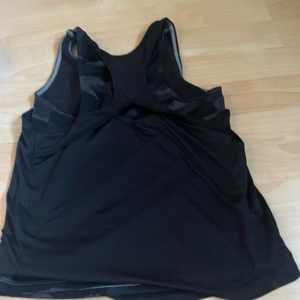 Athleta girl camo tank top